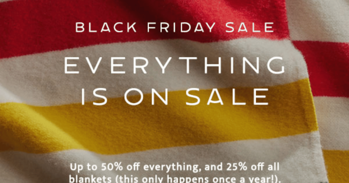 River Park Square Pendleton Black Friday & Cyber Monday